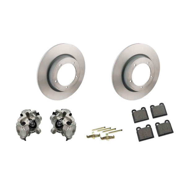 Vorderradbremssattel, Scheibe und Bremsbelagsatz – Porsche 356C 1963-65