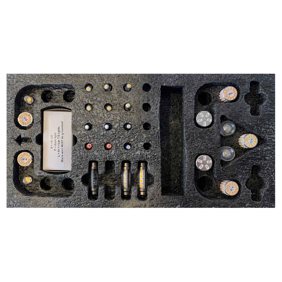 LED-Lampen-Upgrade-Set – Porsche 356C 6V