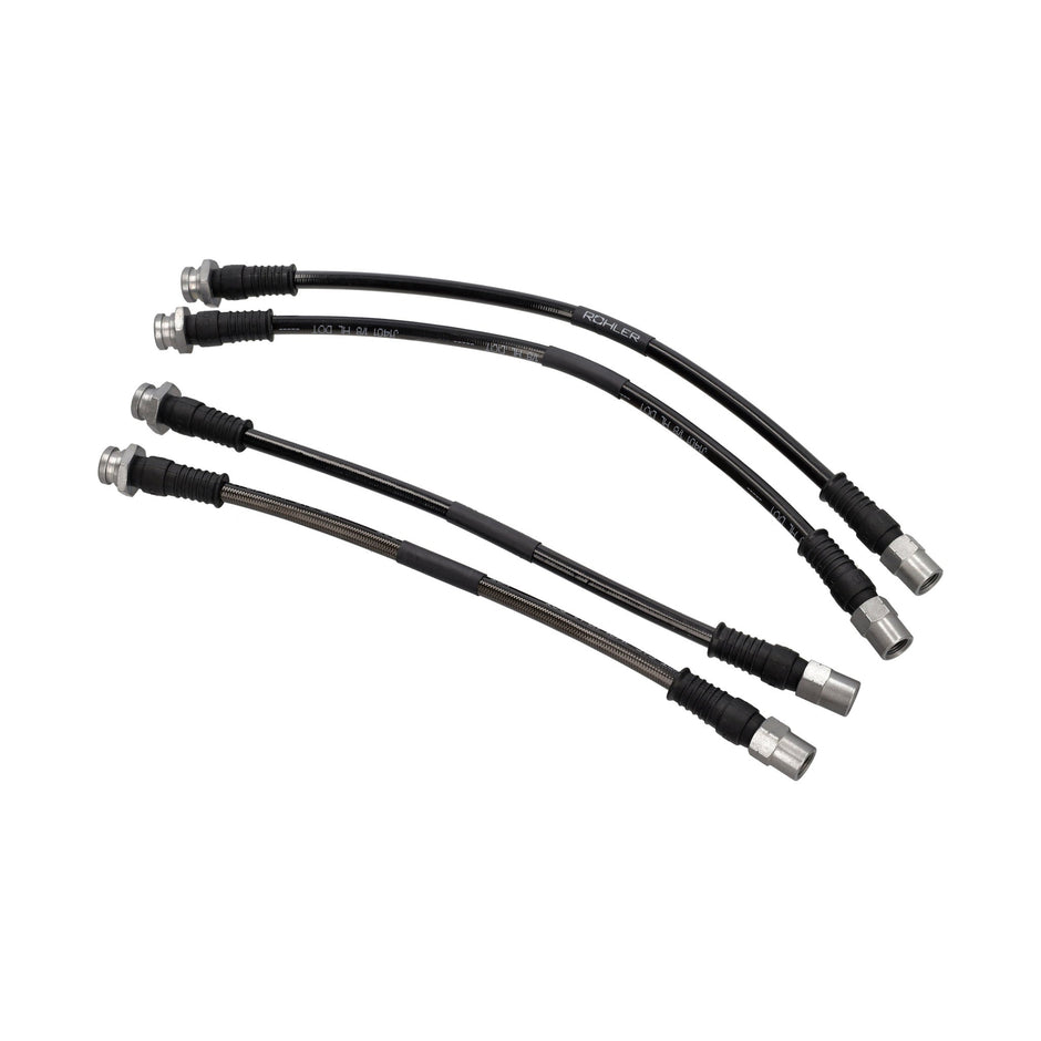 OEM Stahlflex-Bremsleitungen (4er-Set) | Porsche 911 (1974-89)