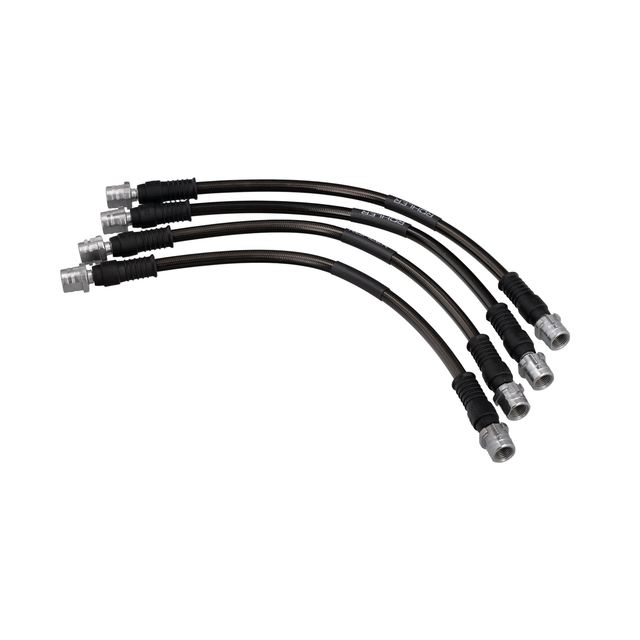 Bremsschläuche Stahlflex (4er-Satz) Vorne & Hinten Porsche 987 / 981 / 718 Boxster und Cayman – Porsche Boxster/Cayman