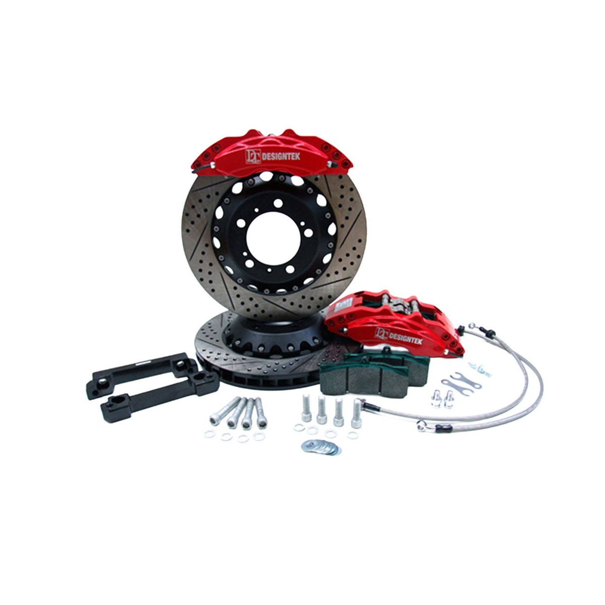 DesignTek GT Big Brake Kit (front) Porsche. Brake disc size: 355x32 – Porsche Boxster/Cayman