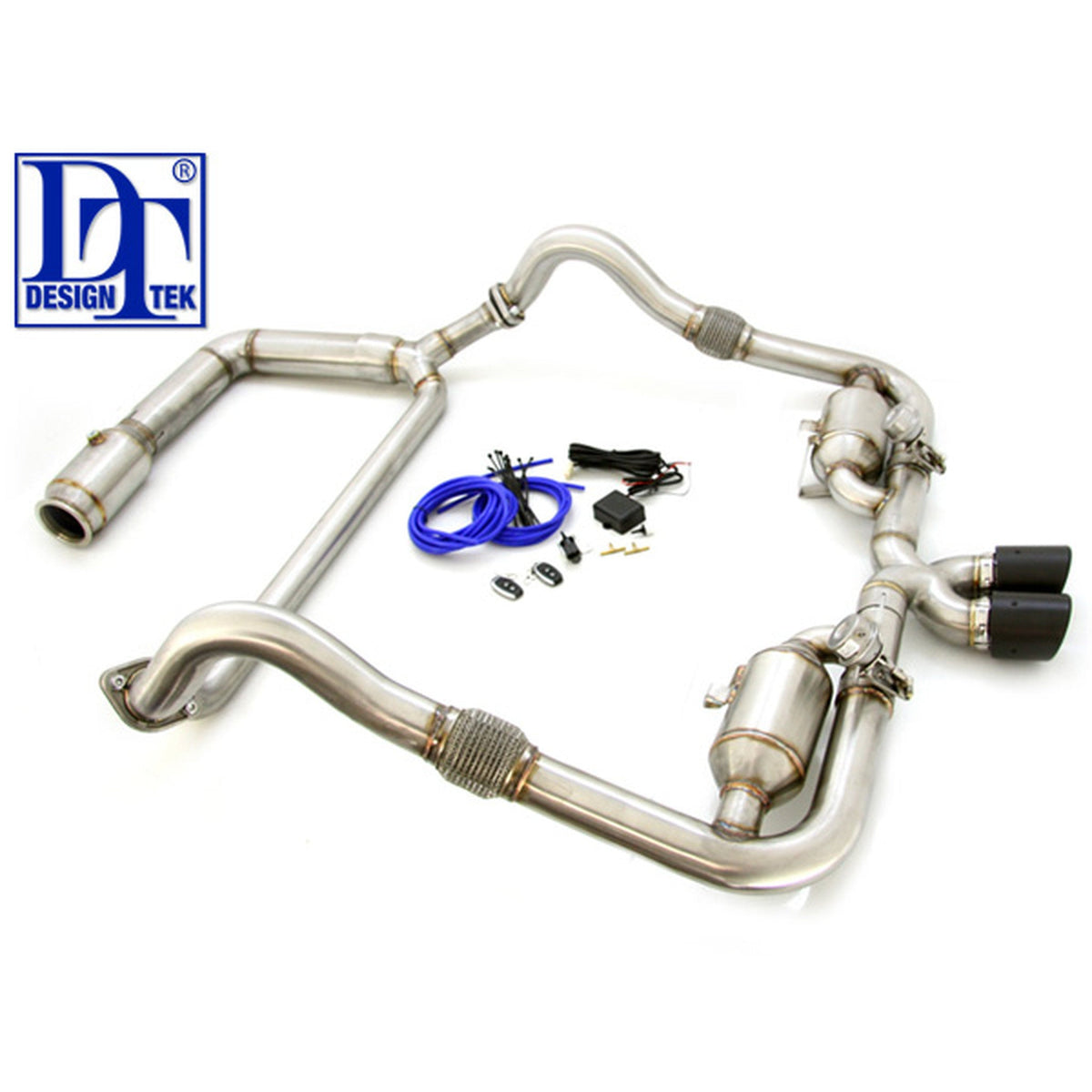 Exhaust Silencer Sport Valvetronic DesignTek for Porsche Boxster / Cayman 718