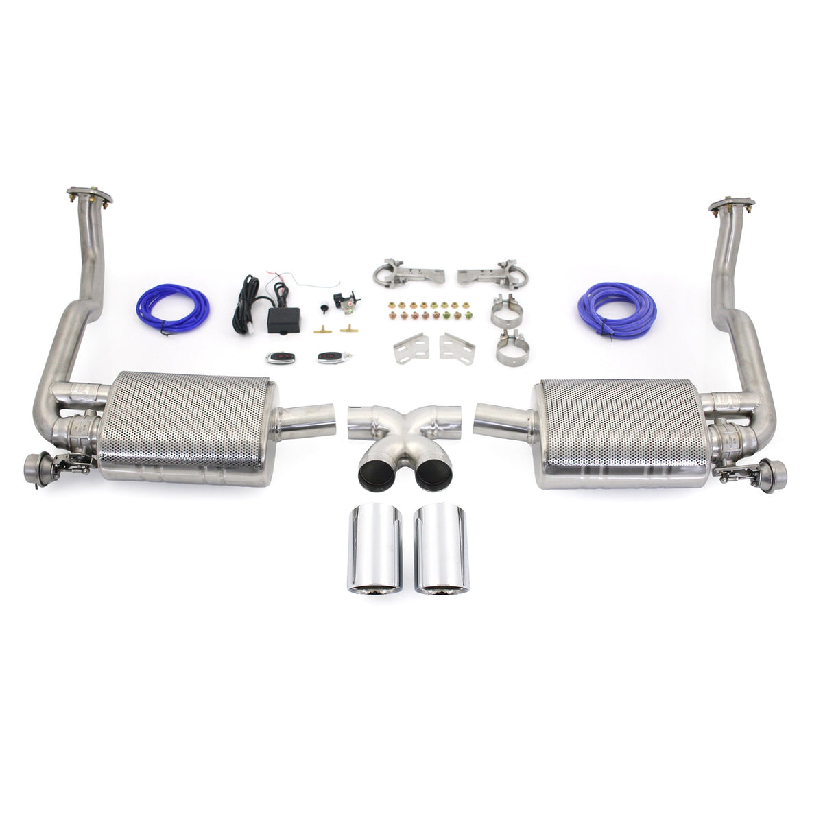 Exhaust Muffler Sport VALVETRONIC DesignTek for Boxster 987 / Cayman – Porsche Boxster/Cayman