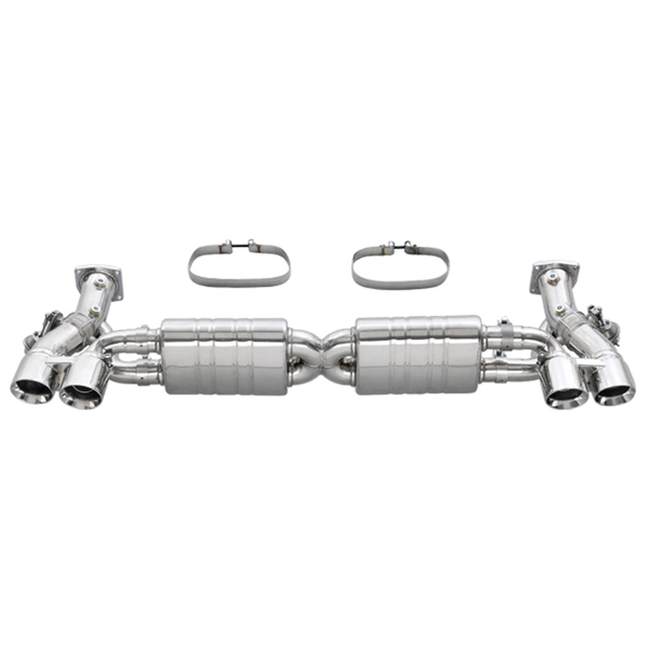 Auspuff VALVETRONIC und Kat-Bypass-System für Porsche 991.1 Turbo - DesignTek