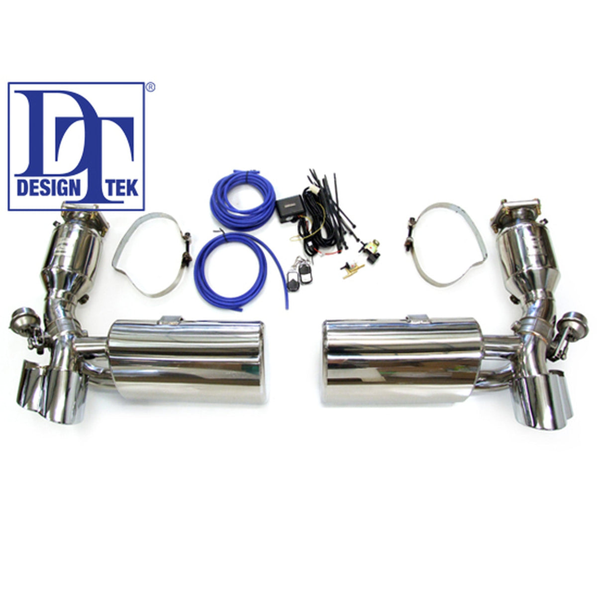 Auspuff Schalldämpfer Sport Valvetronic mit 200 Sports Cell Cats  für Porsche 996 Turbo