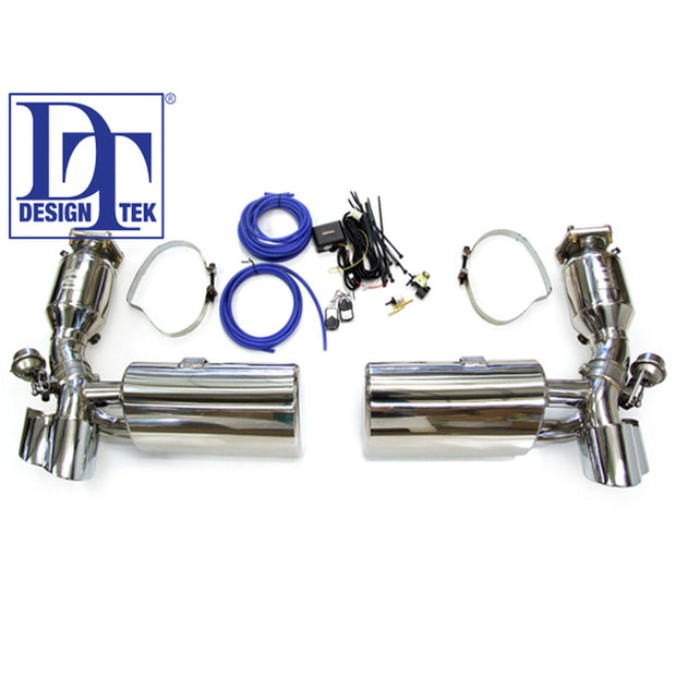 Exhaust Muffler Sport Valvetronic with 200 Sports Cell Cats for Porsche 996 Turbo