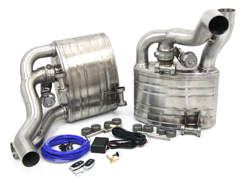 Exhaust Muffler Sport VALVETRONIC V2.0 DesignTek for Porsche 997