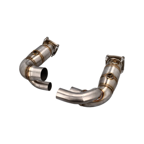 Exhaust Cat Bypass Pipes Porsche 991.2 with Otto Particulate Filter