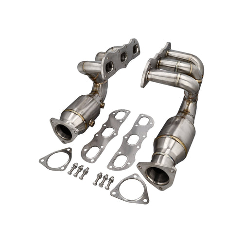 DesignTek Exhaust Headers/Manifolds with Cat Bypass for Porsche 991 Carrera