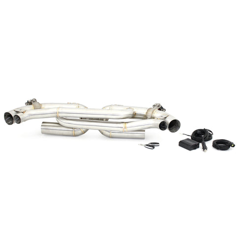 Sportauspuff Valvetronic Schalldämpfer Carrera und Turbo - Designtek Porsche 992
