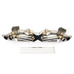 Sporty switchable X-Pipe Exhaust Carrera and Turbo Porsche 992