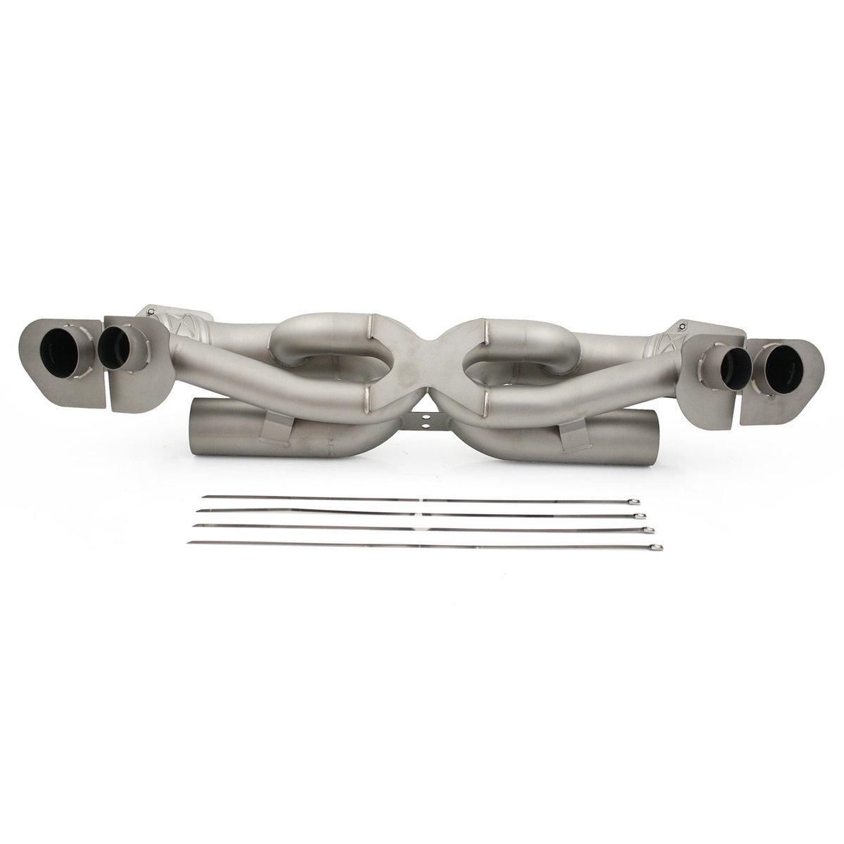 Titanium Switchable Sport Exhaust Muffler Carrera and Turbo Porsche 992
