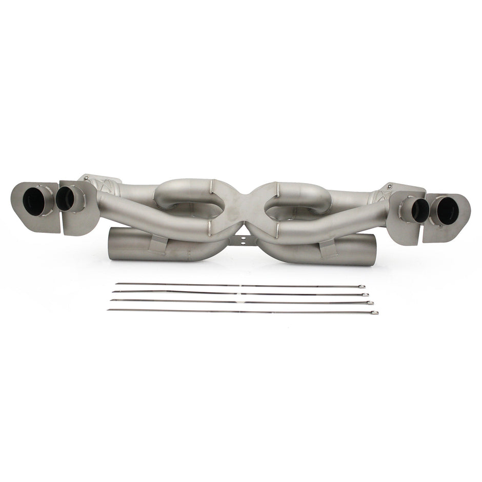 Titanium Switchable Sport Exhaust Muffler Carrera and Turbo Porsche 992