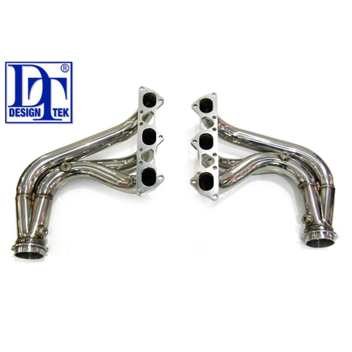Exhaust Manifolds Cat Bypass Porsche 997 GT3 / GT3RS - DesignTek