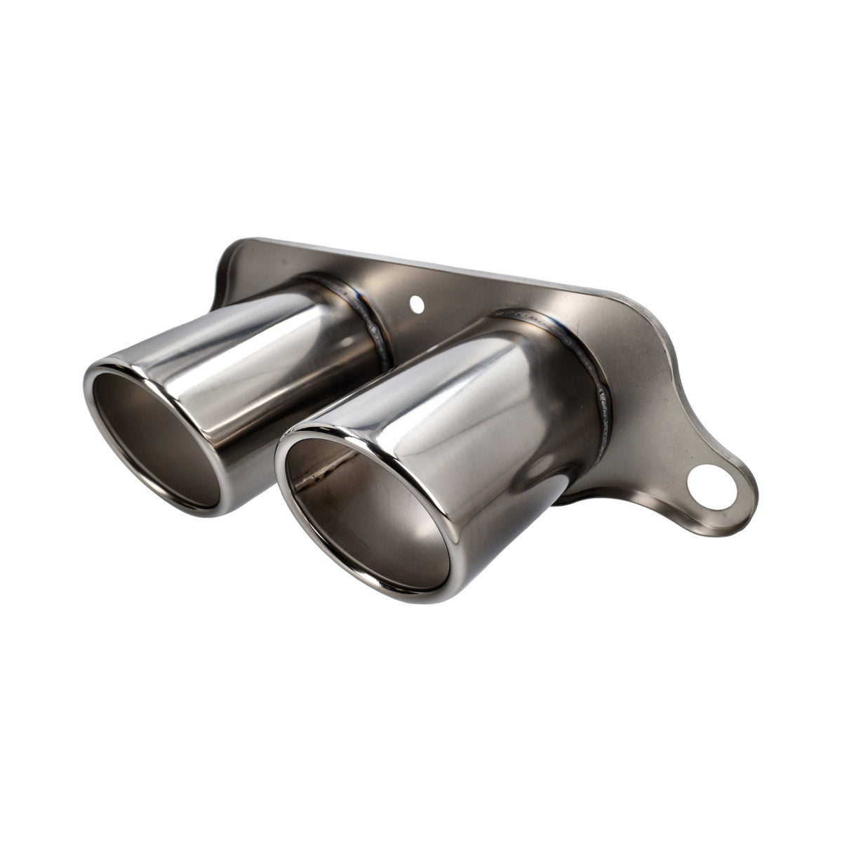 DesignTek Endrohr Titan für Porsche 997 GT3 / GT3RS 2005 >> Twin Schraube on Pipe