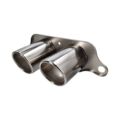 DesignTek Endrohr Titan für Porsche 997 GT3 / GT3RS 2005 >> Twin Schraube on Pipe