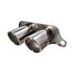 DesignTek Titanium Tailpipe Porsche 997 GT3 / GT3RS 2005 >> Twin Bolt on Pipe