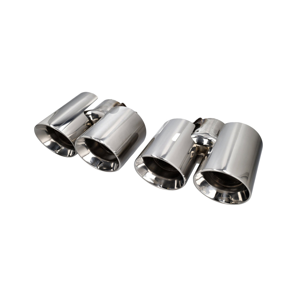 DesignTek Exhaust Tips Polished Stainless Steel Porsche 997