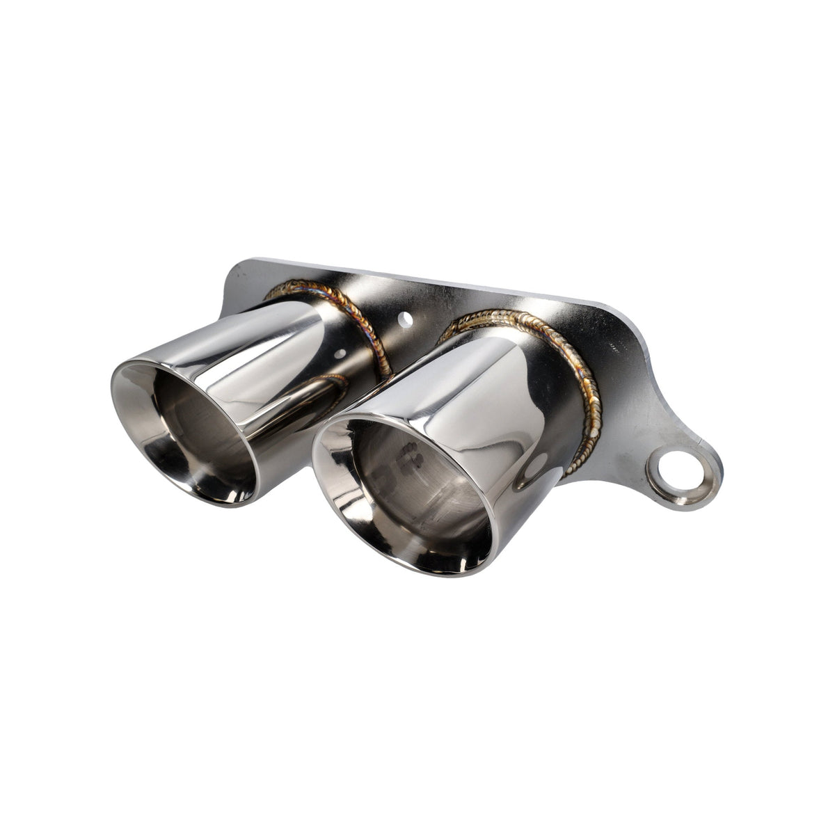 DesignTek Endrohr Edelstahl für Porsche 997 GT3 / GT3RS 2005>> Twin Schraube on Pipe