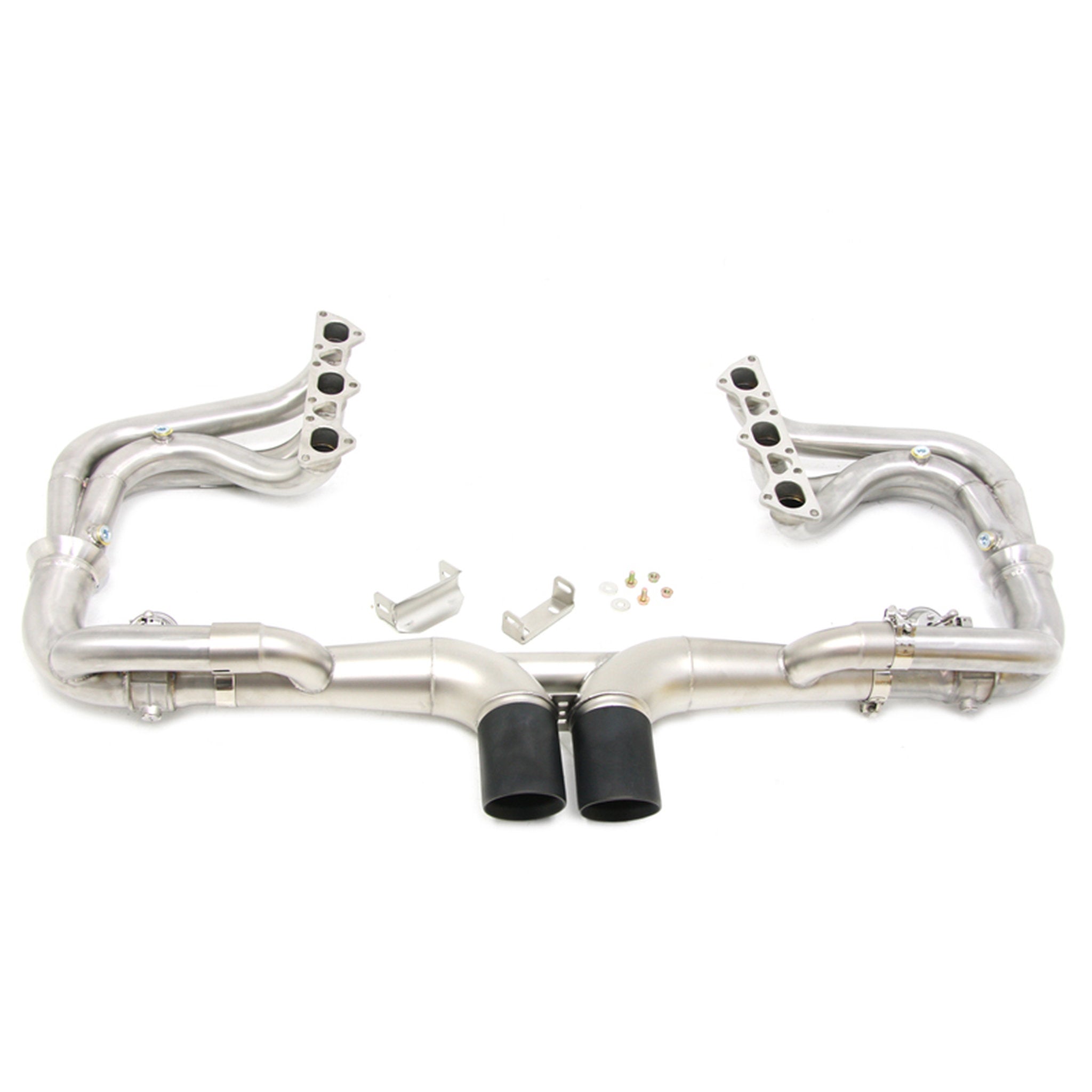 Auspuff-Bypass-X-Rohr mit Krümmern, Valvetronic. Porsche 997 GT3 DesignTek
