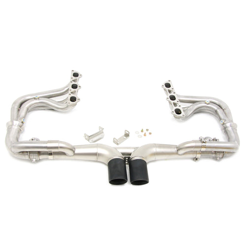 Auspuff-Bypass-X-Rohr mit Krümmern, Valvetronic. Porsche 997 GT3 DesignTek