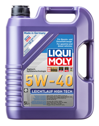 LIQUI MOLY smooth running high tech 5W-40 5L