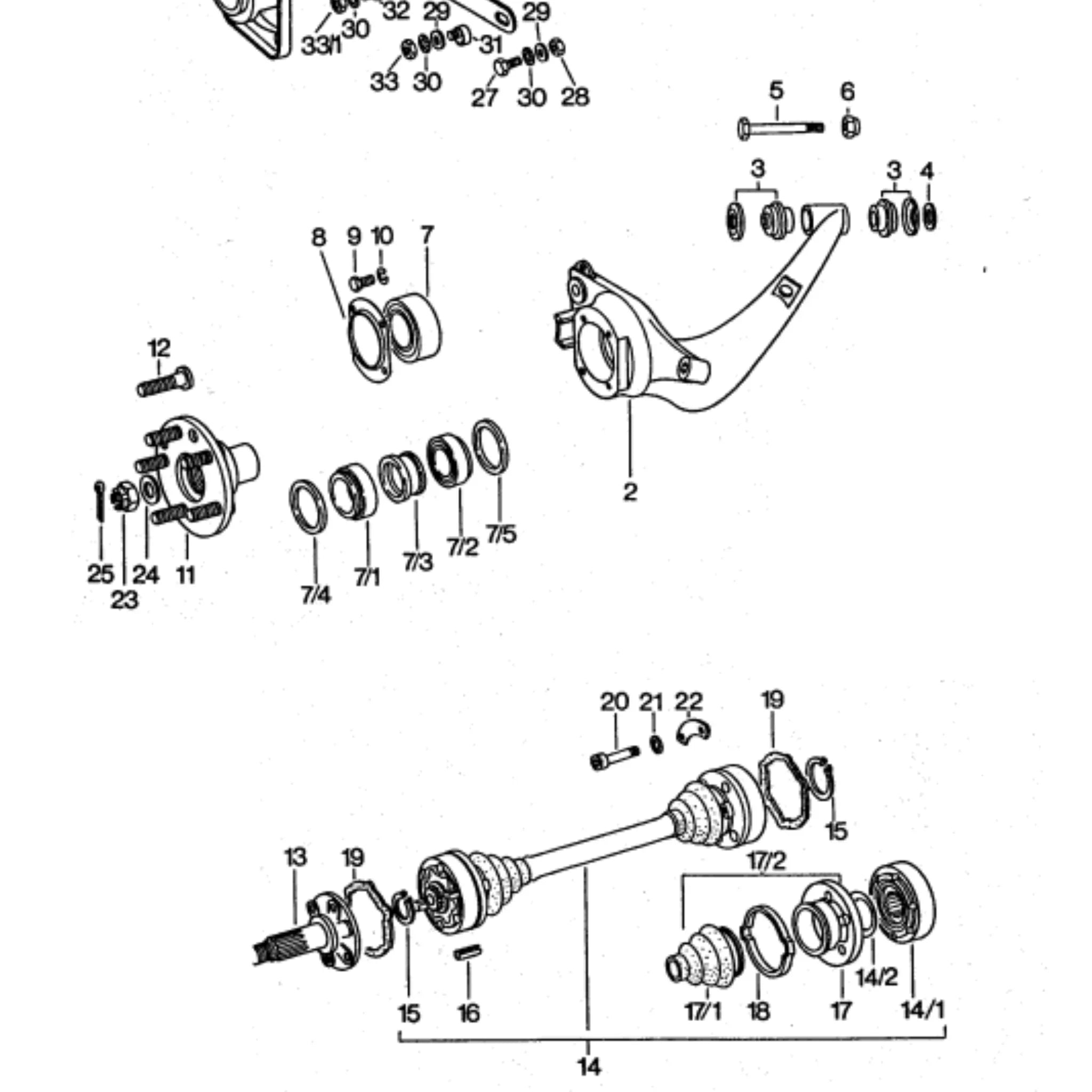 Antriebswellen Dichtung Flansch Porsche 911_3