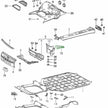 Zwischenblech Lenkgetriebe Schale Original Porsche_3