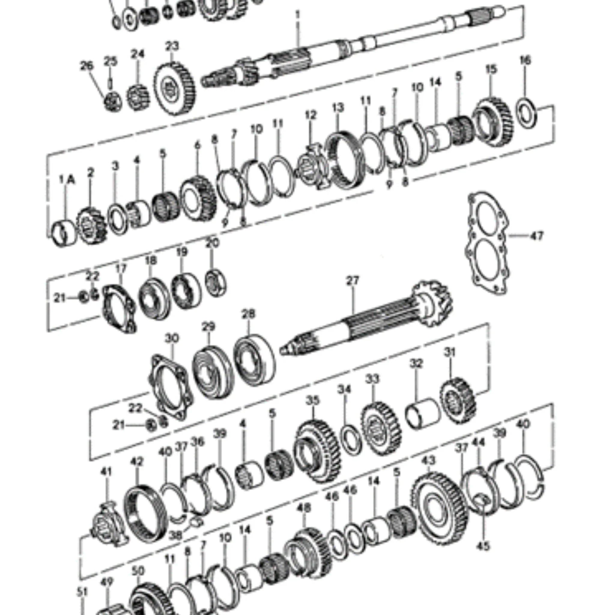 Sicherungsmutter Getriebe M30x1.5 Original Porsche_3