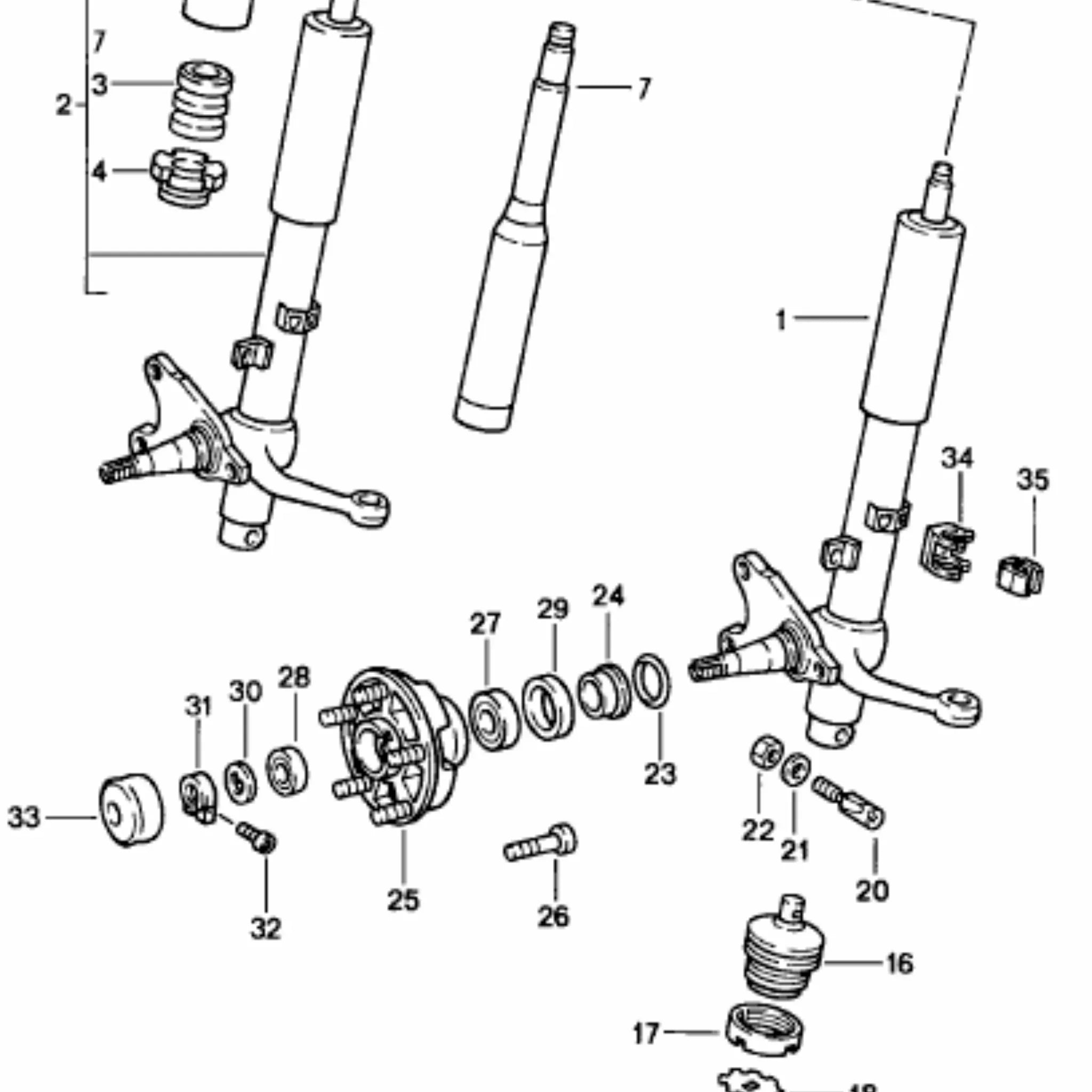 Radlager Vorne Außen Zubehör Porsche 911_3