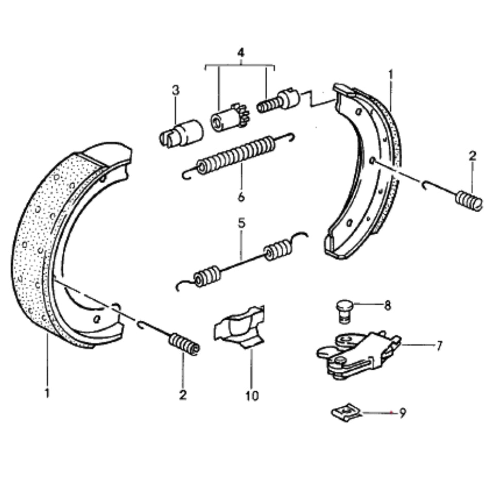 Handbrems Einstellschraube Komplett Porsche_3
