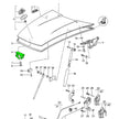 Schloss Oberteil Fronthaube Porsche 964 993_3