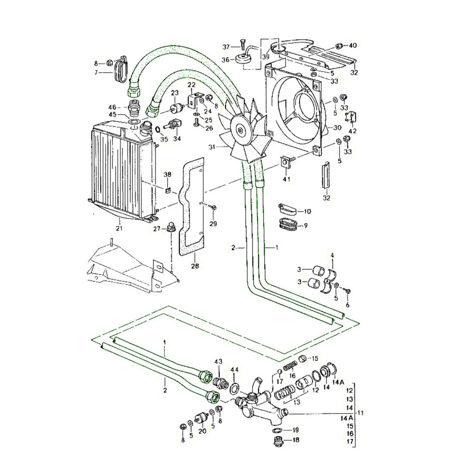Ölleitung Vorlauf Rücklauf Porsche 964_3