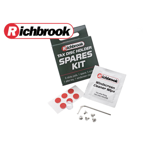 Richbrook Tax Disc Holder Ersatzteilset – Porsche 718 Boxster / Cayman