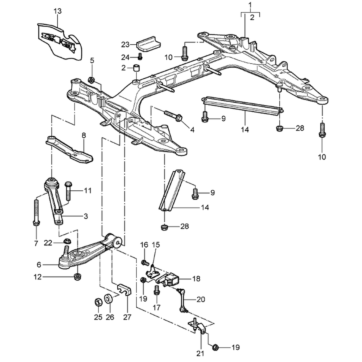 Air scoop for front brake duct. Porsche 997 Turbo - Porsche Original Part