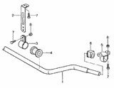 Bracket clamp | Porsche 924 / 924S / 944 | Genuine Porsche Part – image 3