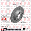 Bremsscheibe hinten. Porsche Boxster 987/981/982 / Cayman 987C/981C/982C (Standardlackierung Z) – Porsche Boxster/Cayman