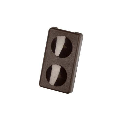 Window switch, brown. Porsche 924 / 944