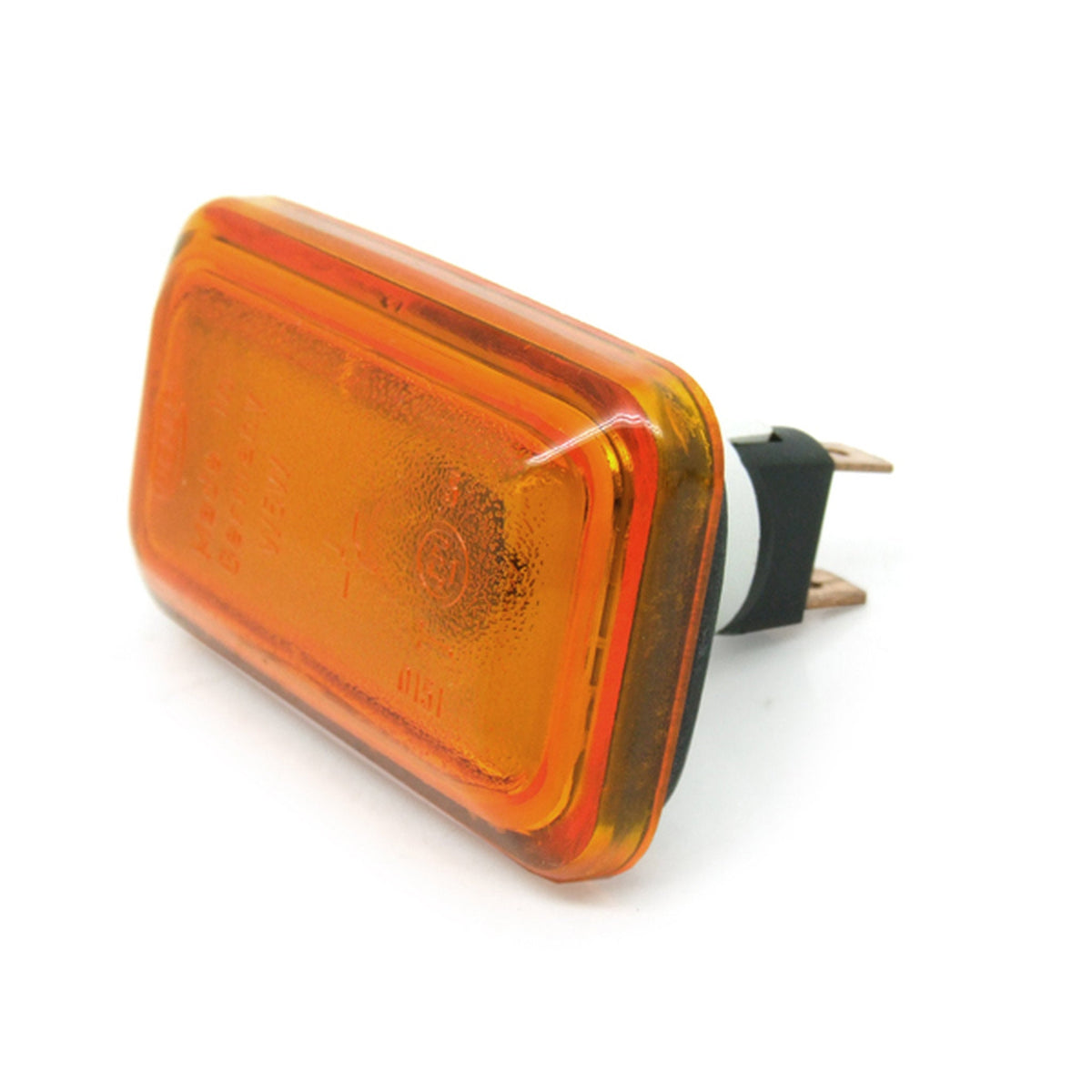 Seitliche Blinker eckig, Orange. Porsche 924/ 944 / 968/ 993/ 964/ 911