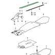 Einstiegsleiste Gummi Porsche 911 964 993_4