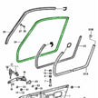 Türdichtung Satz Coupé Porsche 911 964_4