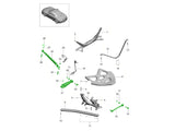 Rear axle control arm set | Porsche Boxster / Cayman 981 / 718 | Kit of OEM parts – image 2