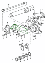Federteller hinten Sport, schnell verstellbar, Paar | Porsche 911 G50 1987–1989 – Bild 2