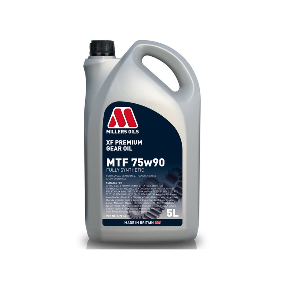 Millers Oils TRX Synth 75W-90 vollsynthetisches Getriebeöl 1 l | Millers Oils