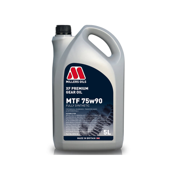 Millers Oils TRX Synth 75W-90 vollsynthetisches Getriebeöl 1 l | Millers Oils