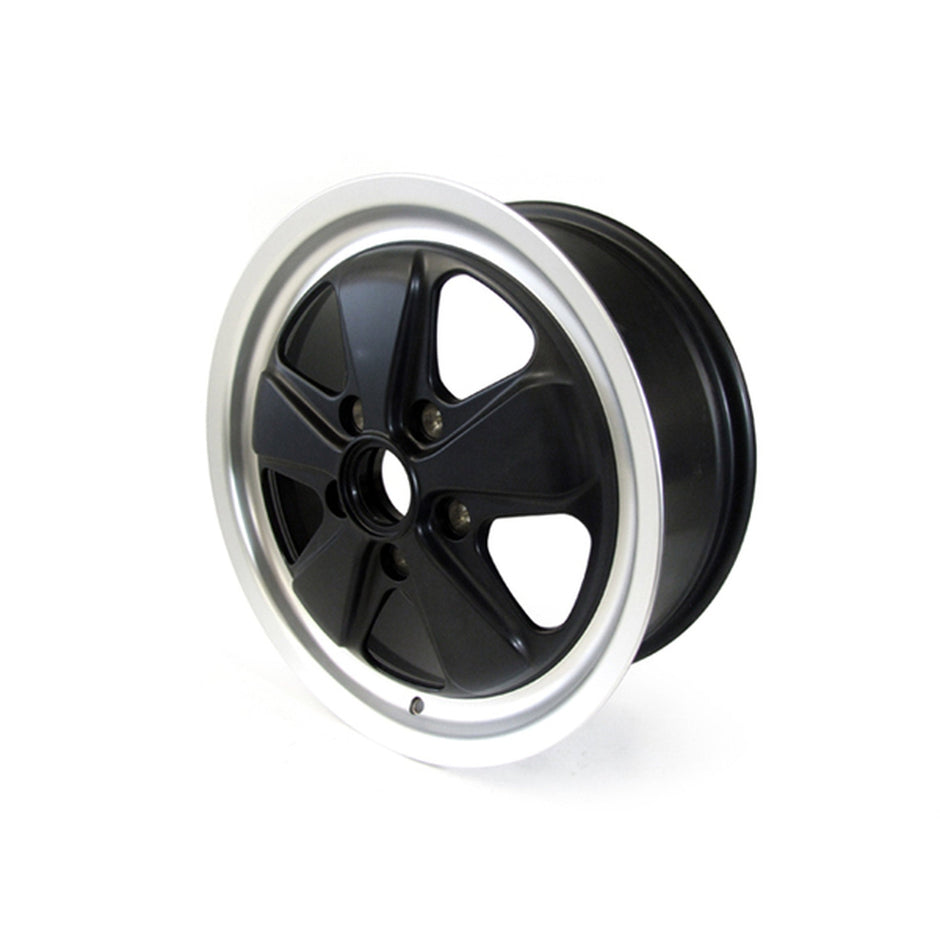 17" Fuchs Style Alufelge 7.0J ET55 Schwarz 5x130