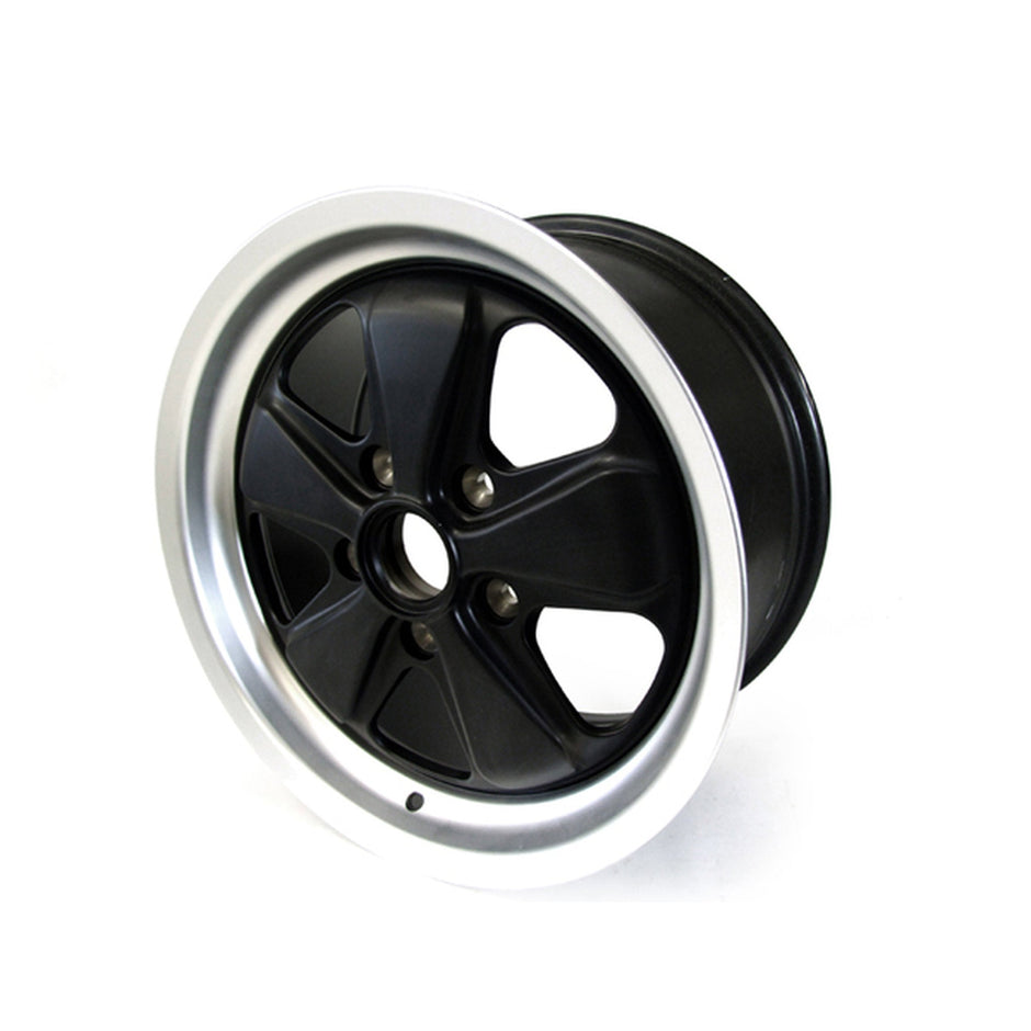 17" Fuchs Style Alufelge 9.0J ET55 Schwarz 5x130