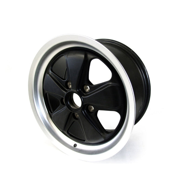 17" Fuchs Style Alufelge 9.0J ET55 Schwarz 5x130