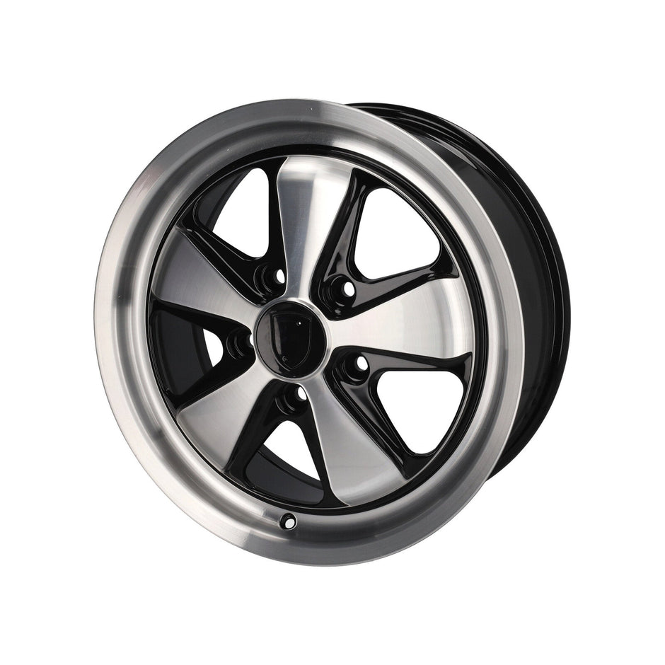 17" Fuchs RSR Style Alloy Wheel 7.0J ET55 Black 5x130