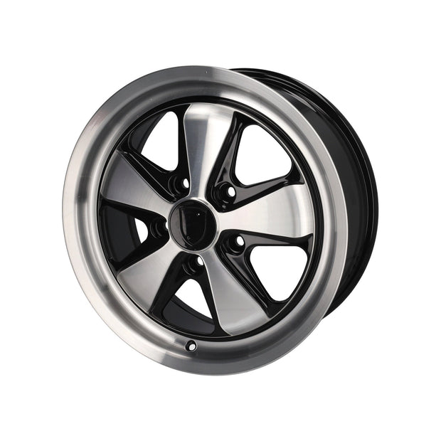 17" Fuchs RSR Style Alufelge 7.0J ET55 Schwarz 5x130